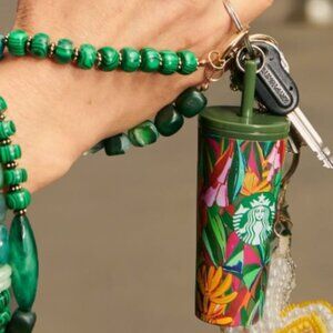 Farm rio starbucks Keychain NWT